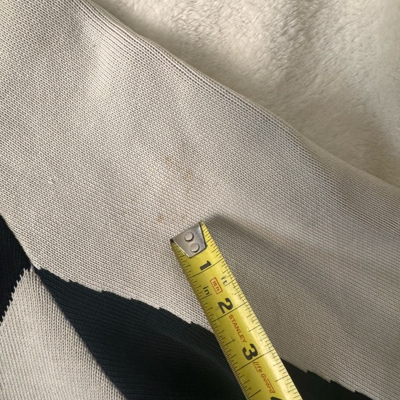 Alexander Wang Cotton Geometric Chevron Oversized Colorblock Sweater Knit Top L - Picture 15 of 15